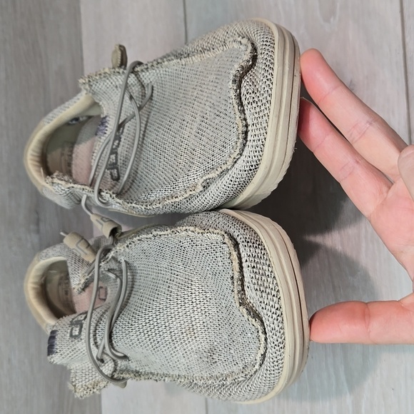 Hey Dude Men's Wally Free Beige Casual Slip On Loafers Flats Sz 13 - Picture 5 of 11